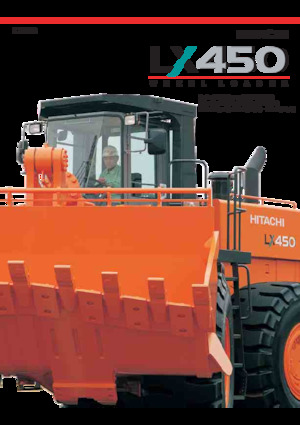 व्हील लोडर Hitachi LX 450