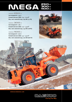 व्हील लोडर Doosan Mega 250 V
