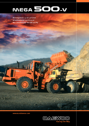 व्हील लोडर Doosan Mega 500 V
