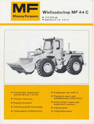 व्हील लोडर Massey Ferguson MF 44C