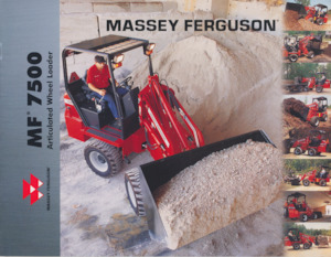 व्हील लोडर Massey Ferguson MF 7500