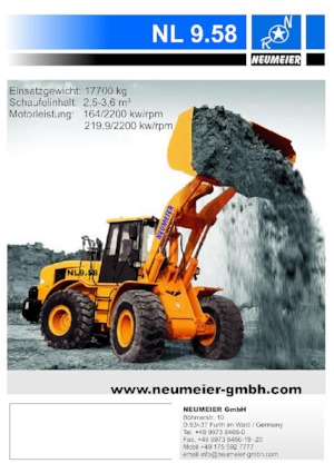व्हील लोडर Neumeier NL9.58