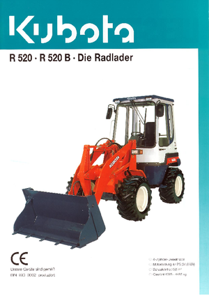 व्हील लोडर Kubota R520