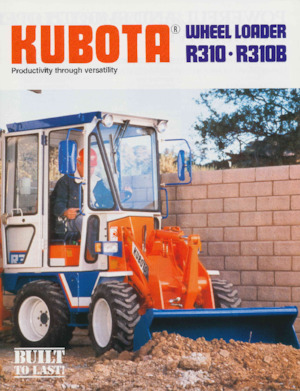 व्हील लोडर Kubota R310B
