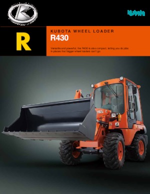 व्हील लोडर Kubota R430
