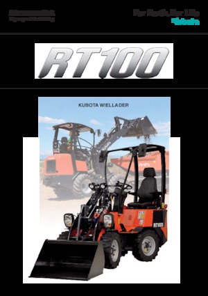 व्हील लोडर Kubota RT100