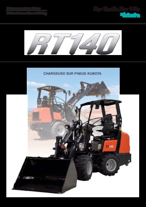 व्हील लोडर Kubota RT140