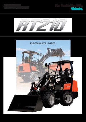 व्हील लोडर Kubota RT210