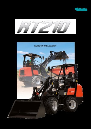 व्हील लोडर Kubota RT210