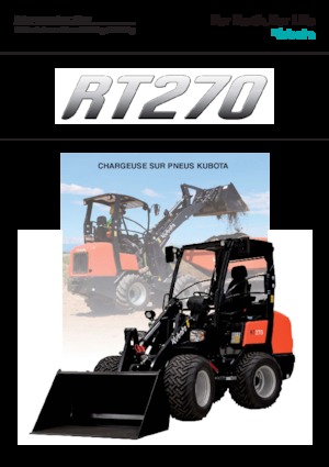 व्हील लोडर Kubota RT270