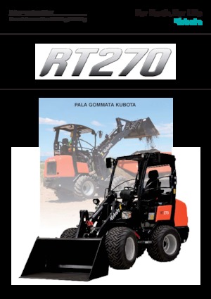 व्हील लोडर Kubota RT270