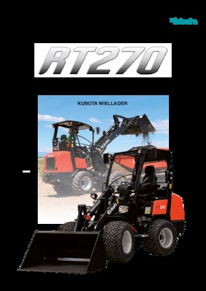 व्हील लोडर Kubota RT270