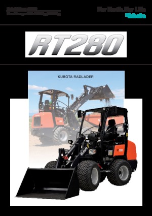व्हील लोडर Kubota RT280