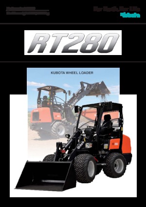 व्हील लोडर Kubota RT280