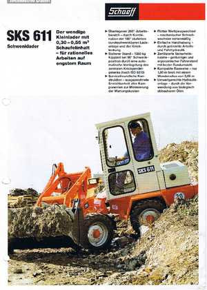 व्हील लोडर Terex-Schaeff SKS 611