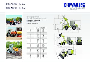 व्हील लोडर Paus SL 10.7