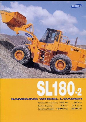 व्हील लोडर Samsung SL 180-2