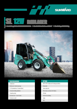 व्हील लोडर Sunward SL12W
