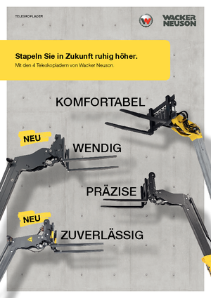 टेलीहैंडलर Wacker Neuson TH522