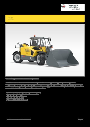 टेलीहैंडलर Wacker Neuson TH522