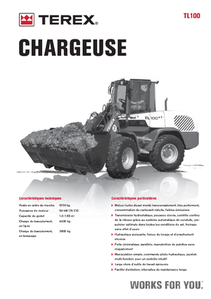 व्हील लोडर Terex TL 100