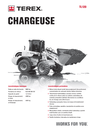 व्हील लोडर Terex TL 120