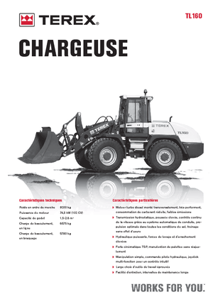 व्हील लोडर Terex TL 160