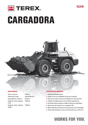 व्हील लोडर Terex TL 310