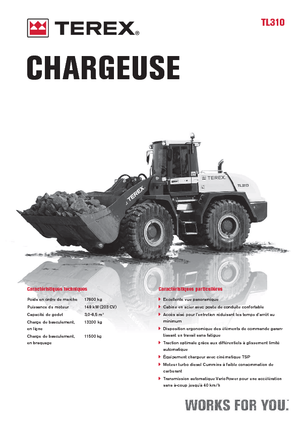 व्हील लोडर Terex TL 310