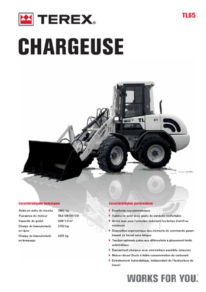 व्हील लोडर Terex TL 65