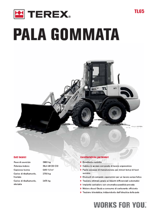 व्हील लोडर Terex TL 65