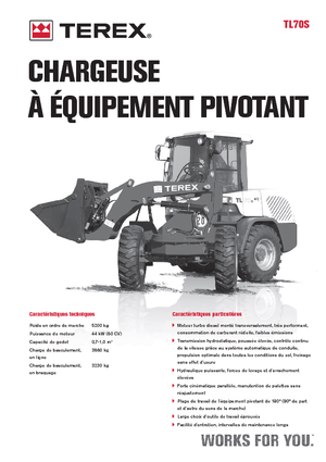 व्हील लोडर Terex TL 70 S