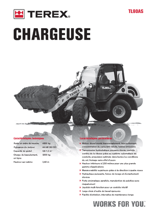 व्हील लोडर Terex TL 80 AS