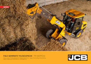 व्हील लोडर JCB TM 220 