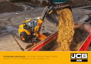 व्हील लोडर JCB TM320 Wastemaster
