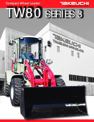 व्हील लोडर Takeuchi TW80