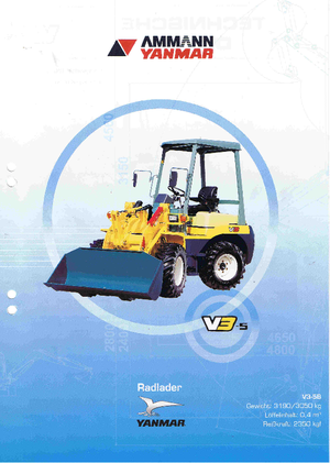 व्हील लोडर Yanmar V 3-5