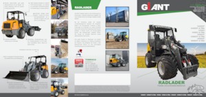 व्हील लोडर Giant V 6004 T