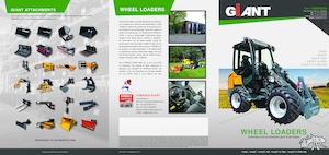 व्हील लोडर Giant V 452 T