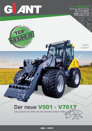 व्हील लोडर Giant V 761 T