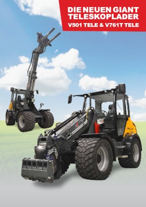 व्हील लोडर Giant V 761 T Tele