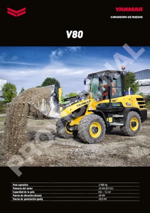 व्हील लोडर Yanmar V 80