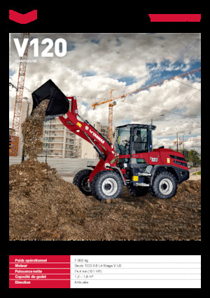 व्हील लोडर Yanmar V120