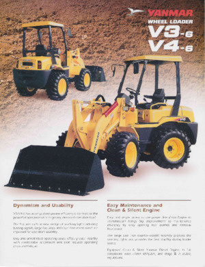 व्हील लोडर Yanmar V3-6