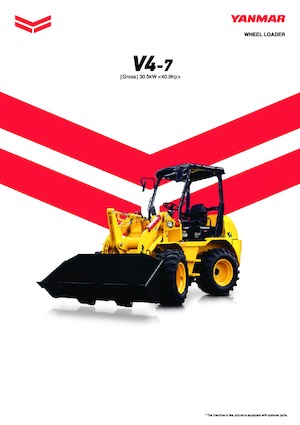 व्हील लोडर Yanmar V4-7