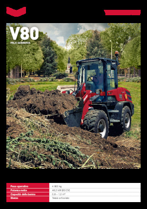 व्हील लोडर Yanmar V80