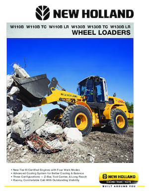 व्हील लोडर New Holland W110 B TC