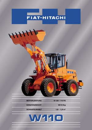 व्हील लोडर Fiat-Hitachi W 110