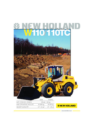 व्हील लोडर New Holland W110TC