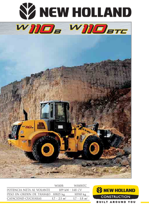व्हील लोडर New Holland W110TC